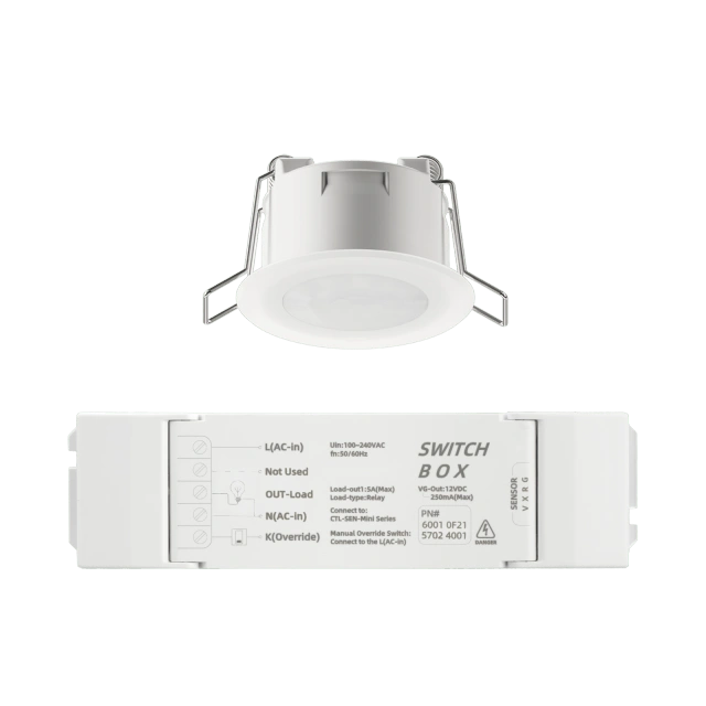 Mini Dual-Tech Presence Sensor (2 Switch)