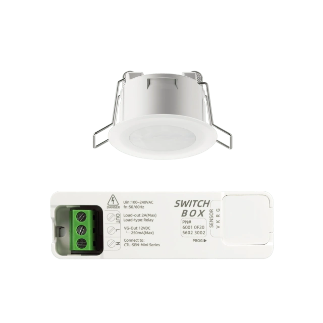Mini Dual-Tech Presence Sensor (Switch 300W)